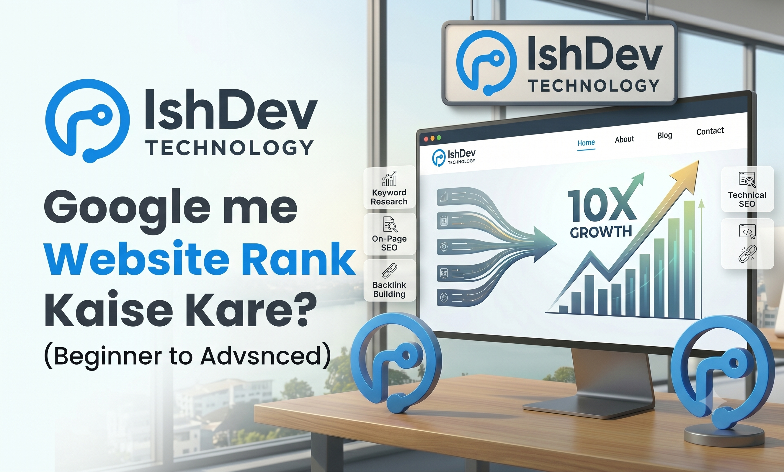 Google Me Website Rank Kaise Kare? Beginner to Advanced SEO Guide